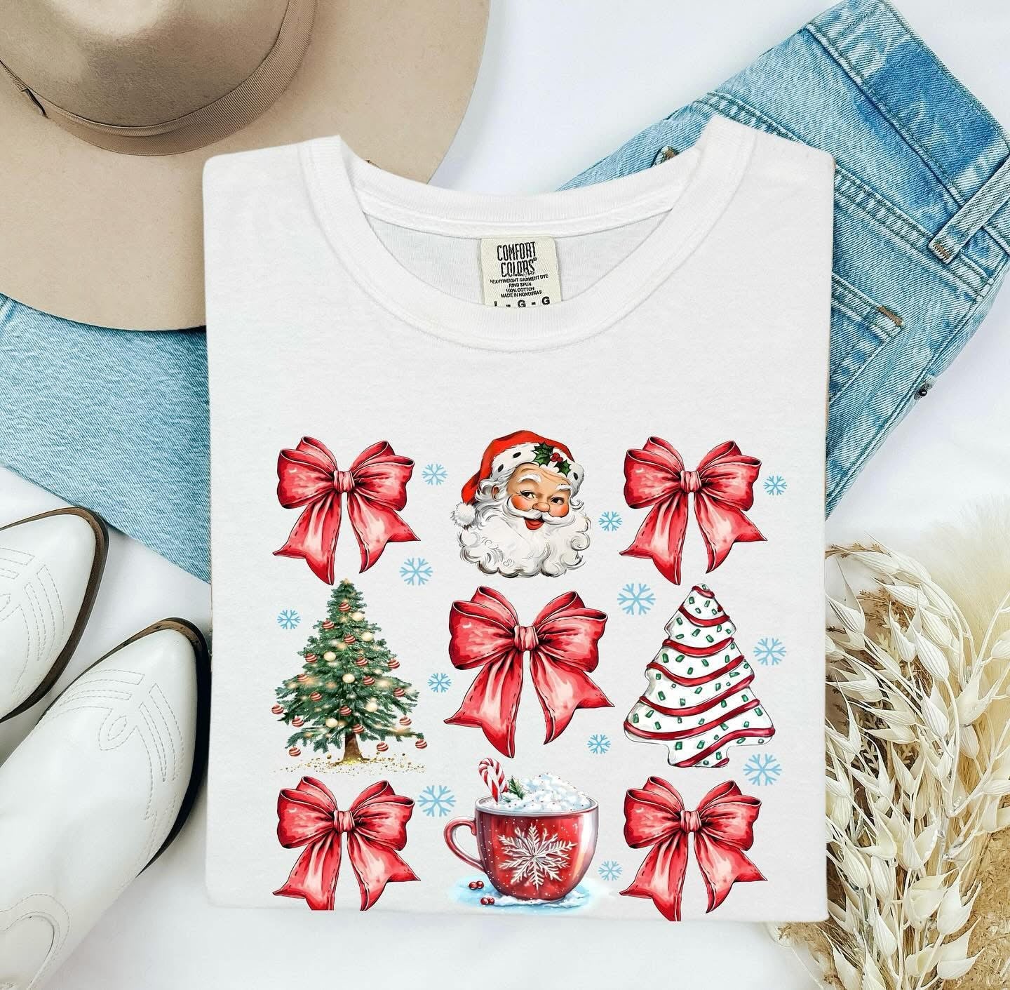 Christmas and bows
