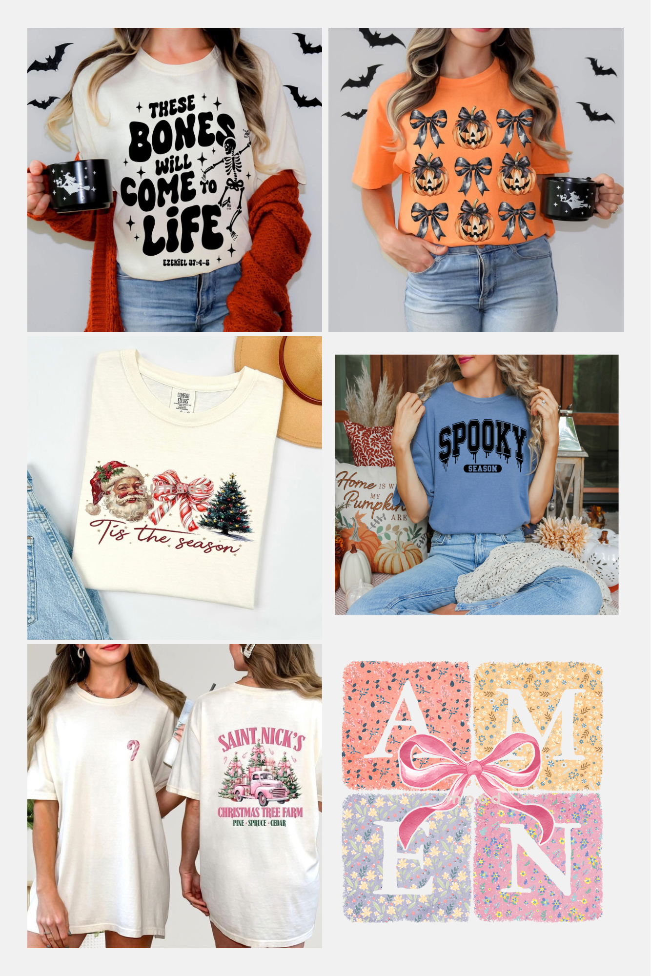 Holiday shirts