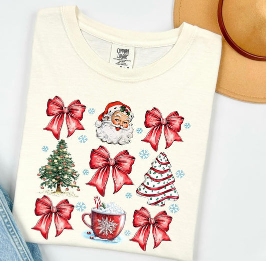 Christmas and bows